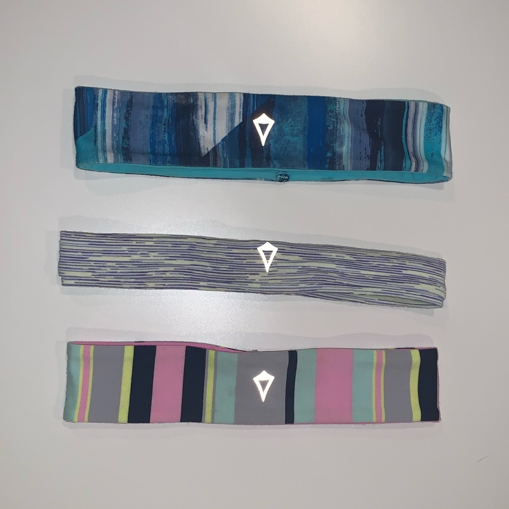 3 Variety Pack Ivivva Reversible Headbands!